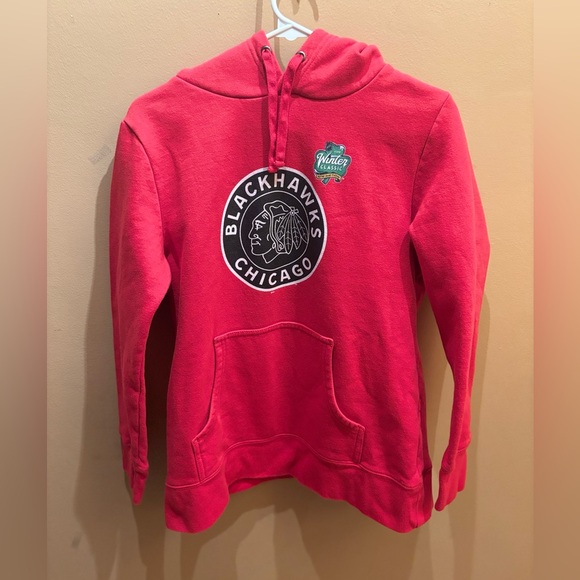 Fabletics Tops - Fabletics Chicago Blackhawks 2019 Winter Classic Noter Dame Stadium Hoodie Large